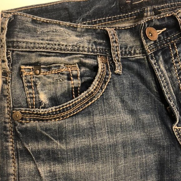 SILVER EMC DENIM EDDIE - BNWOT - Picture 2 of 13
